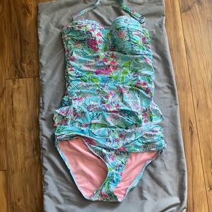 Size 10 Lilly Pulitzer tanking top and matching bottoms